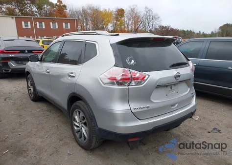 2014 Nissan Rogue Sl z USA, uszkodzony, nr VIN 5N1AT2MV4EC818555